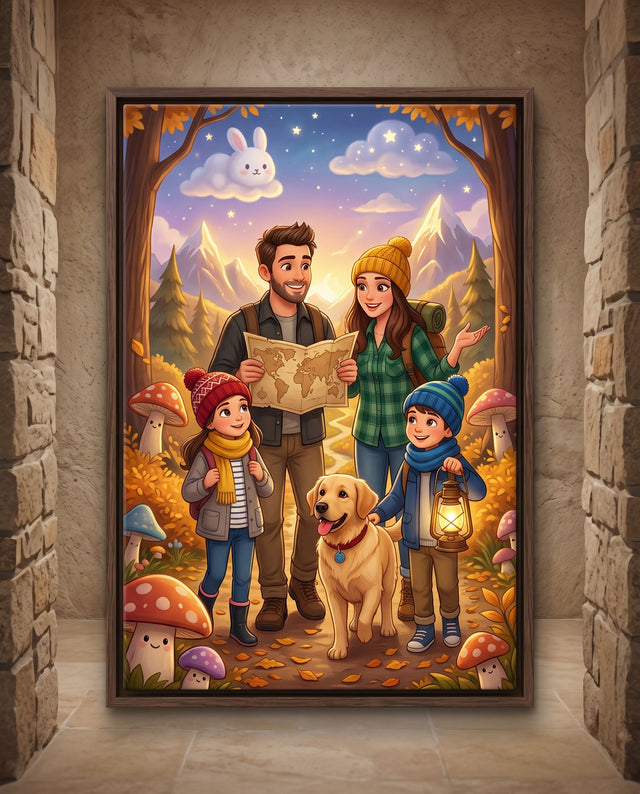The Adventure You Imagined — Personalized Canvas